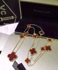 新品入荷 Van Cleef & Arpels  ヴァン クリーフ＆アーペル ネックレス Van-102n