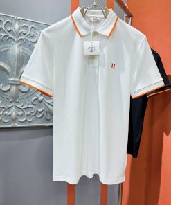 新品激安 エルメス 半袖Tシャツ トップス 男着 2506AAJ195-HE015