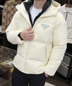 25秋冬新しいデザイン 服 プラダ ダウンジャケット メンズ 2510DYJ570-PR080