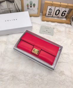 【新品値下受付】 セリーヌ ラウンドファスナー式財布 25612DJJ90-8668