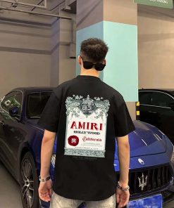 【朝倉未来さん着用】アミリ◆胸ロゴ 男女兼着 半袖Tシャツ 2607AJ90-AM005