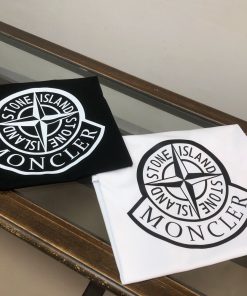 【ブランドコラボ】モンクレール x ストーンアイランド 洒落メンズ 半袖Ｔシャツ 2609CK85-ST001