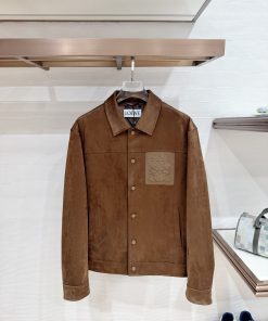【一枚で主役になる存在感】◆LOEWE★ロエベ アナグラム ロゴ  ジャケット 26091112350-LO002